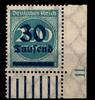 Deutsches Reich Deutsches Reich 285 postfrisch Eckrand unten rechts MiNr. 285 postfrisch Eckrand unten rechts -