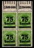 Deutsches Reich Deutsches Reich 287aWOR -/1/5/1 postfrisch 4er Block MiNr. 287aWOR -/1/5/1 postfrisch 4er Block -