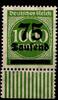 Deutsches Reich Deutsches Reich 288 postfrisch Unterrand MiNr. 288 postfrisch Unterrand -