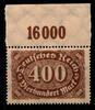 Deutsches Reich Deutsches Reich 250POR postfrisch MiNr. 250POR postfrisch -
