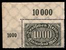 Deutsches Reich Deutsches Reich 252POR postfrisch Eckrand oben links MiNr. 252POR postfrisch Eckrand oben links -