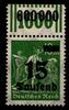 Deutsches Reich Deutsches Reich 279bWOR 2/9/2 postfrisch MiNr. 279bWOR 2/9/2 postfrisch -