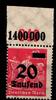 Deutsches Reich Deutsches Reich 280POR postfrisch MiNr. 280POR postfrisch -