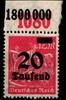 Deutsches Reich Deutsches Reich 280POR postfrisch MiNr. 280POR postfrisch -