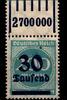 Deutsches Reich Deutsches Reich 285WOR 1/5/1 postfrisch MiNr. 285WOR 1/5/1 postfrisch -