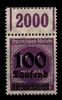 Deutsches Reich Deutsches Reich 289bW OR postfrisch OPD K Stuttgart, 1/11/1 MiNr. 289bW OR postfrisch OPD K Stuttgart, 1/11/1 -