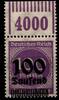Deutsches Reich Deutsches Reich 289bW OR postfrisch OPD D Hamburg, 1/11/1, Ecke links MiNr. 289bW OR postfrisch OPD D Hamburg, 1/11/1, Ecke link -