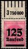 Deutsches Reich Deutsches Reich 291aW OR postfrisch 1/5/1 MiNr. 291aW OR postfrisch 1/5/1 -