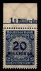 Deutsches Reich Deutsches Reich 319P OR postfrisch Platte C MiNr. 319P OR postfrisch Platte C -