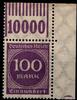 Deutsches Reich Deutsches Reich 268W OR postfrisch 1/11/1 vom Eckrand MiNr. 268W OR postfrisch 1/11/1 vom Eckrand -