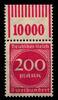 Deutsches Reich Deutsches Reich 269W OR postfrisch 1/11/1 MiNr. 269W OR postfrisch 1/11/1 -
