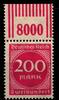 Deutsches Reich Deutsches Reich 269W OR postfrisch 2/9/2 MiNr. 269W OR postfrisch 2/9/2 -