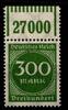Deutsches Reich Deutsches Reich 270W OR postfrisch 1/11/1 MiNr. 270W OR postfrisch 1/11/1 -