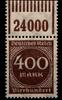 Deutsches Reich Deutsches Reich 271W OR postfrisch 1/11/1 MiNr. 271W OR postfrisch 1/11/1 -