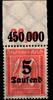 Deutsches Reich Deutsches Reich 277P OR postfrisch MiNr. 277P OR postfrisch -