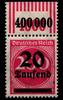 Deutsches Reich Deutsches Reich 282W OR postfrisch 2/9/2 MiNr. 282W OR postfrisch 2/9/2 -