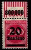 Deutsches Reich Deutsches Reich 282W OR postfrisch 2/9/2 MiNr. 282W OR postfrisch 2/9/2 -