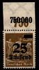 Deutsches Reich Deutsches Reich 283P OR postfrisch MiNr. 283P OR postfrisch -