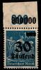 Deutsches Reich Deutsches Reich 284P OR postfrisch MiNr. 284P OR postfrisch -