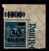 Deutsches Reich Deutsches Reich 284P OR postfrisch vom Eckrand oben rechts MiNr. 284P OR postfrisch vom Eckrand oben rechts -