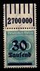Deutsches Reich Deutsches Reich 285W OR postfrisch - /1/5/1 MiNr. 285W OR postfrisch - /1/5/1 -