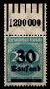 Deutsches Reich Deutsches Reich 285W OR postfrisch - /1/5/1 MiNr. 285W OR postfrisch - /1/5/1 -