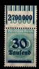Deutsches Reich Deutsches Reich 285W OR postfrisch 1/11/1 - /1/5/1 MiNr. 285W OR postfrisch 1/11/1 - /1/5/1 -