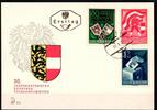 Österreich Österreich 952-954 gestempelt als FDC MiNr. 952-954 gestempelt als FDC -