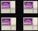 Berlin Berlin 231 postfrisch mit Formnummern 1-4 MiNr. 231 postfrisch mit Formnummern 1-4 -