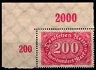 Deutsches Reich Deutsches Reich 248P OR postfrisch vom Eckrand oben links MiNr. 248P OR postfrisch vom Eckrand oben links -
