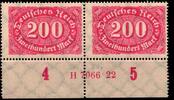 Deutsches Reich Deutsches Reich 248HAN postfrisch H 7066 22 MiNr. 248HAN postfrisch H 7066 22 -