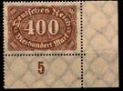 Deutsches Reich Deutsches Reich 250 postfrisch vom Eckrand unten rechts MiNr. 250 postfrisch vom Eckrand unten rechts -