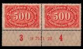 Deutsches Reich Deutsches Reich 223 HAN postfrisch H7571 22 MiNr. 223 HAN postfrisch H7571 22 -