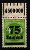 Deutsches Reich Deutsches Reich 287W OR postfrisch 1/5/1 MiNr. 287W OR postfrisch 1/5/1 -