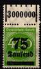 Deutsches Reich Deutsches Reich 287W OR postfrisch 1/5/1 MiNr. 287W OR postfrisch 1/5/1 -