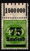 Deutsches Reich Deutsches Reich 287W OR postfrisch 1/5/1 MiNr. 287W OR postfrisch 1/5/1 -