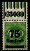 Deutsches Reich Deutsches Reich 287W OR postfrisch 1/11/1 - 1/5/1 MiNr. 287W OR postfrisch 1/11/1 - 1/5/1 -
