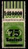 Deutsches Reich Deutsches Reich 287W OR postfrisch 1/11/1 - 1/5/1 MiNr. 287W OR postfrisch 1/11/1 - 1/5/1 -