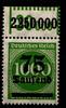 Deutsches Reich Deutsches Reich 288 IIW OR postfrisch 1/11/1 MiNr. 288 IIW OR postfrisch 1/11/1 -
