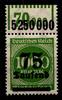 Deutsches Reich Deutsches Reich 288 IIW OR postfrisch 1/11/1 MiNr. 288 IIW OR postfrisch 1/11/1 -