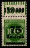 Deutsches Reich Deutsches Reich 288 IIW OR postfrisch 1/11/1 MiNr. 288 IIW OR postfrisch 1/11/1 -