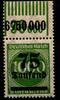 Deutsches Reich Deutsches Reich 288 IIW OR postfrisch 1/11/1 MiNr. 288 IIW OR postfrisch 1/11/1 -