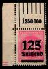 Deutsches Reich Deutsches Reich 291W OR postfrisch 1/5/1 vom Eckrand MiNr. 291W OR postfrisch 1/5/1 vom Eckrand -