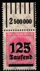 Deutsches Reich Deutsches Reich 291W OR postfrisch 1/5/1 MiNr. 291W OR postfrisch 1/5/1 -