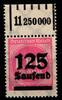 Deutsches Reich Deutsches Reich 291W OR postfrisch 1/5/1 MiNr. 291W OR postfrisch 1/5/1 -