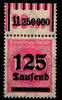 Deutsches Reich Deutsches Reich 291W OR postfrisch 1/11/1 - 1/5/1 MiNr. 291W OR postfrisch 1/11/1 - 1/5/1 -