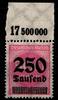 Deutsches Reich Deutsches Reich 295P OR postfrisch MiNr. 295P OR postfrisch -
