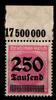 Deutsches Reich Deutsches Reich 295P OR postfrisch MiNr. 295P OR postfrisch -