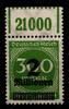 Deutsches Reich Deutsches Reich 310 OPD D a W OR postfrisch 1/11/1 MiNr. 310 OPD D a W OR postfrisch 1/11/1 -
