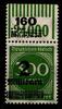Deutsches Reich Deutsches Reich 310 OPD G f W OR postfrisch 1/11/1 Leipzig MiNr. 310 OPD G f W OR postfrisch 1/11/1 Leipzig -